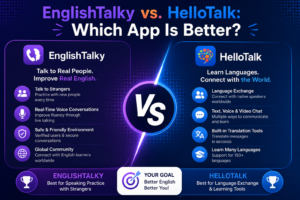English Talky vs HelloTalk