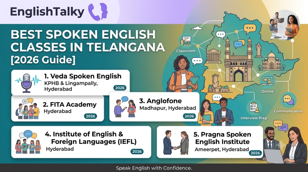 Best Spoken English Classes in Telangana